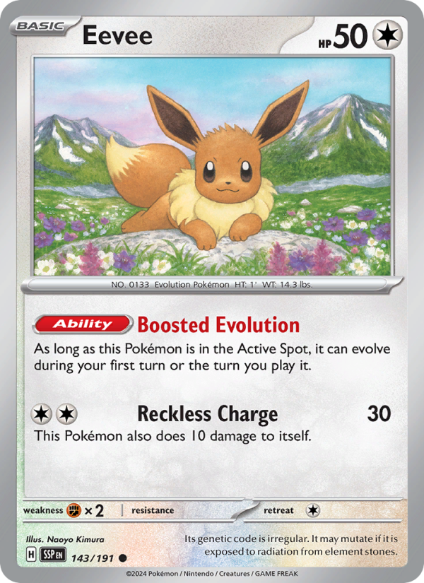 Eevee - Surging Sparks 143/191