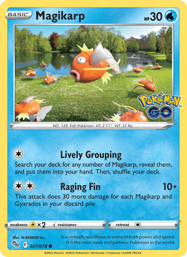Magikarp - Pokémon GO 021/078