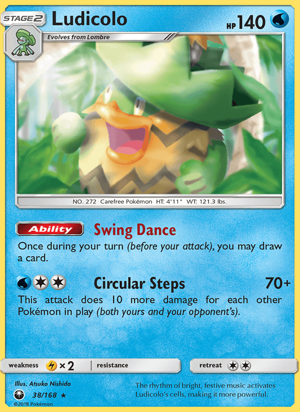 Ludicolo - Celestial Storm 038/168