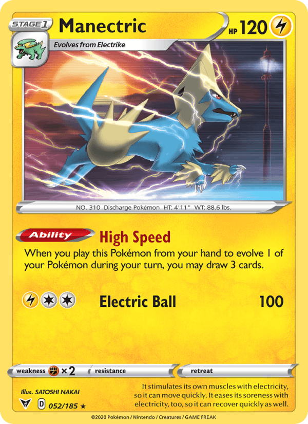 Manectric - Vivid Voltage 052/185