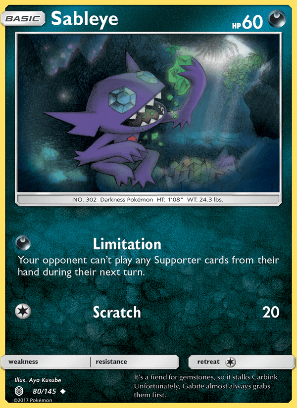 Sableye - Guardians Rising 080/145
