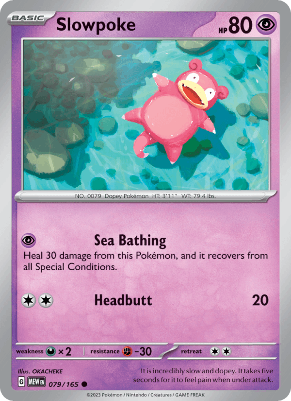 Slowpoke - 151 079/165