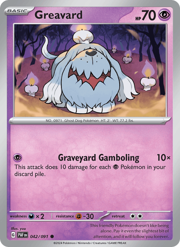 Greavard - Paldean Fates 042/091