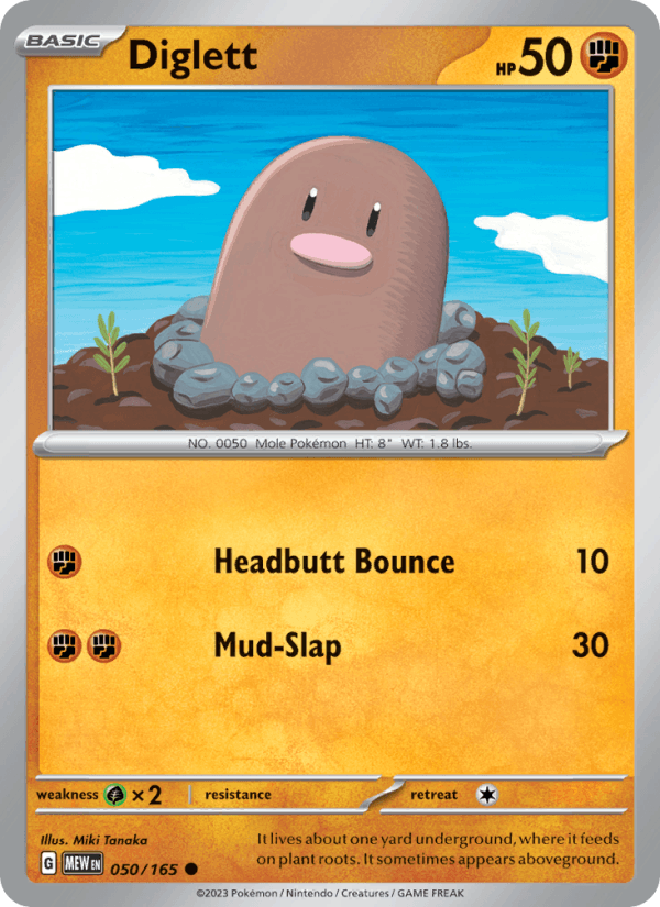 Diglett - 151 050/165