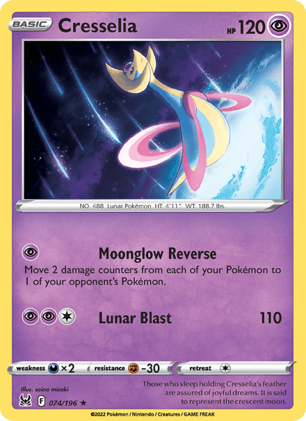 Cresselia - Lost Origin 074/196