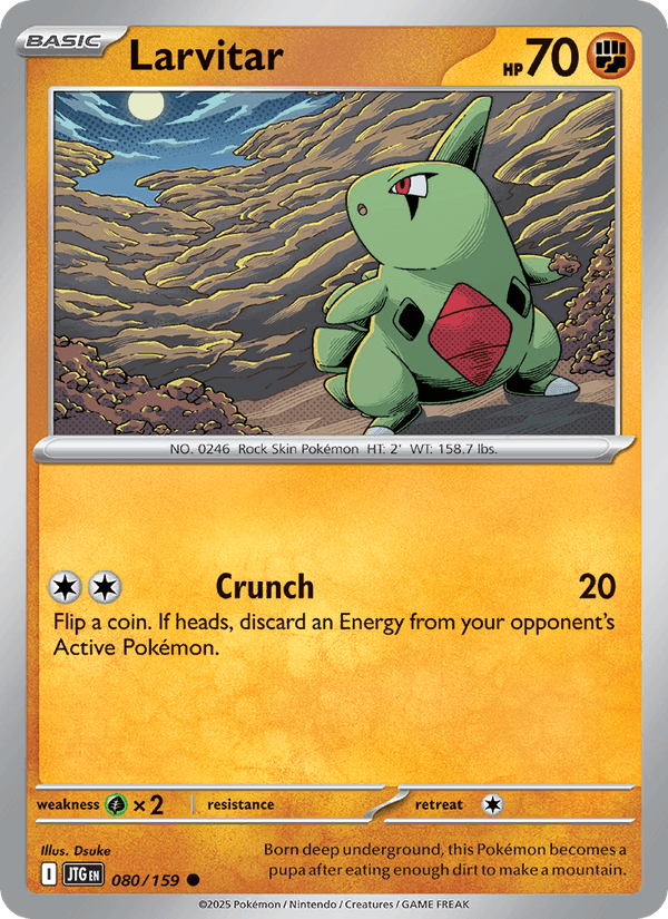 Larvitar - Journey Together 080/159