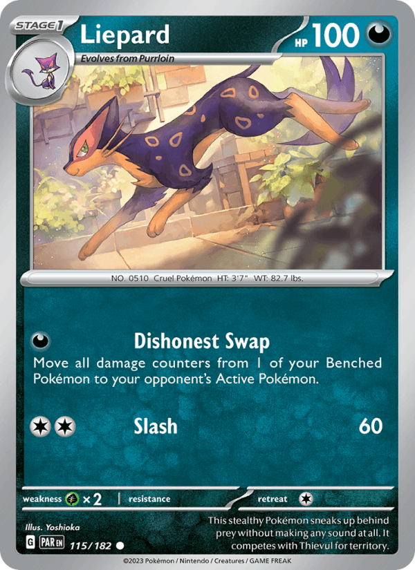 Liepard - Paradox Rift 115/182