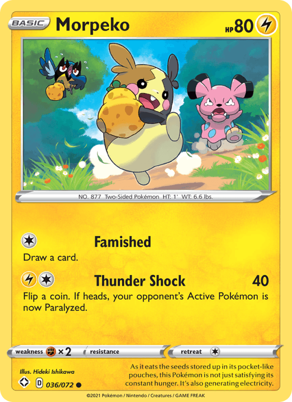 Morpeko - Shining Fates 036/072
