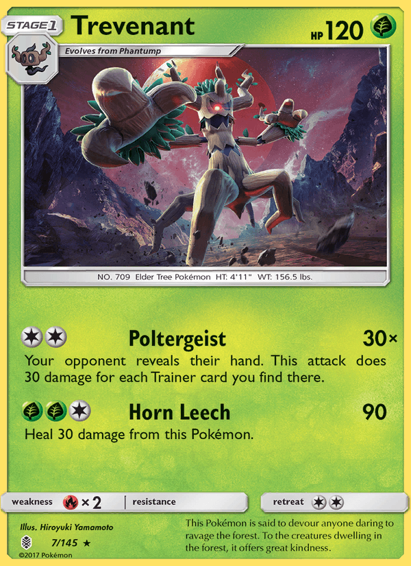 Trevenant - Guardians Rising 007/145