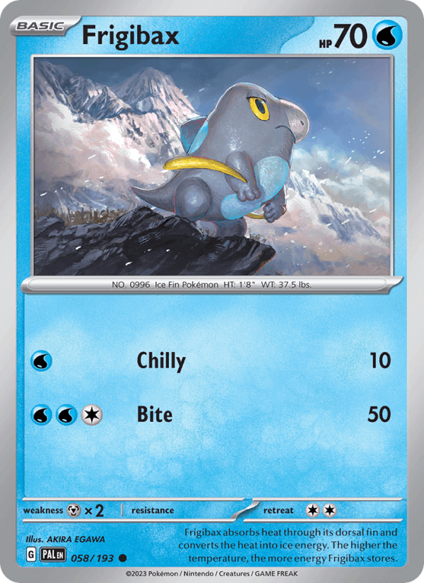 Frigibax - Paldea Evolved 058/193