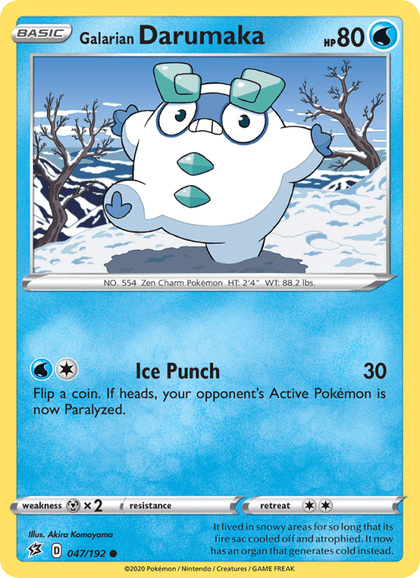 Galarian Darumaka - Rebel Clash 047/192
