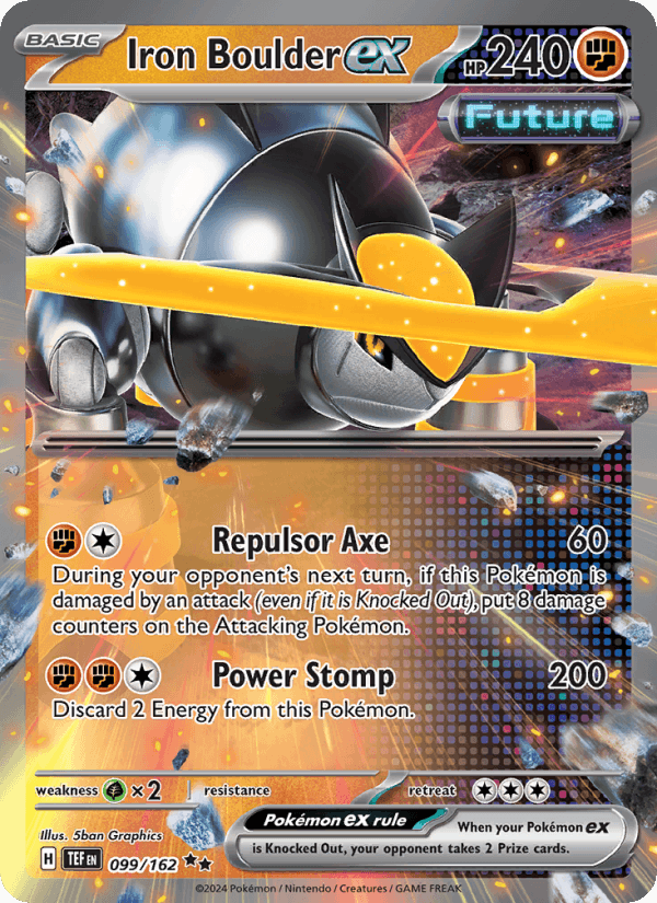Iron Boulder ex - Temporal Forces 099/162