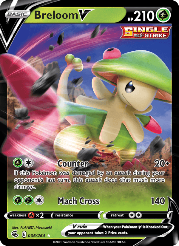 Breloom V - Fusion Strike 006/264