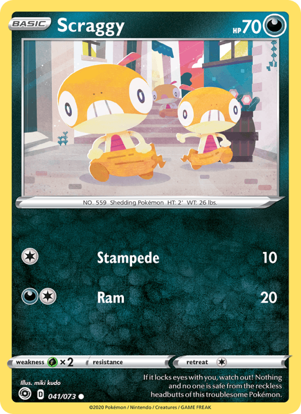 Scraggy - Champion's Path 041/073