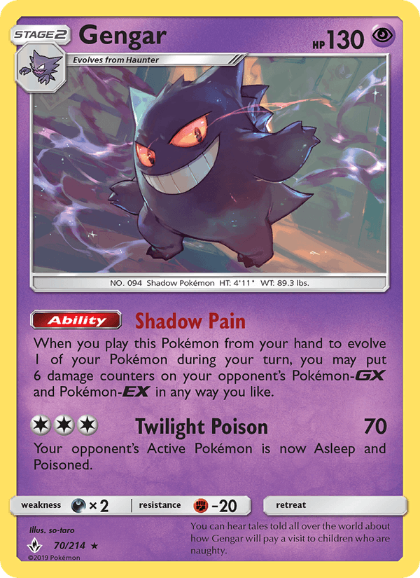 Gengar - Unbroken Bonds 070/214