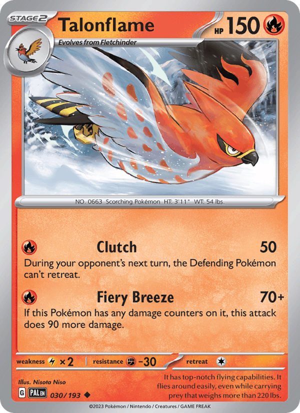 Talonflame - Paldea Evolved 030/193