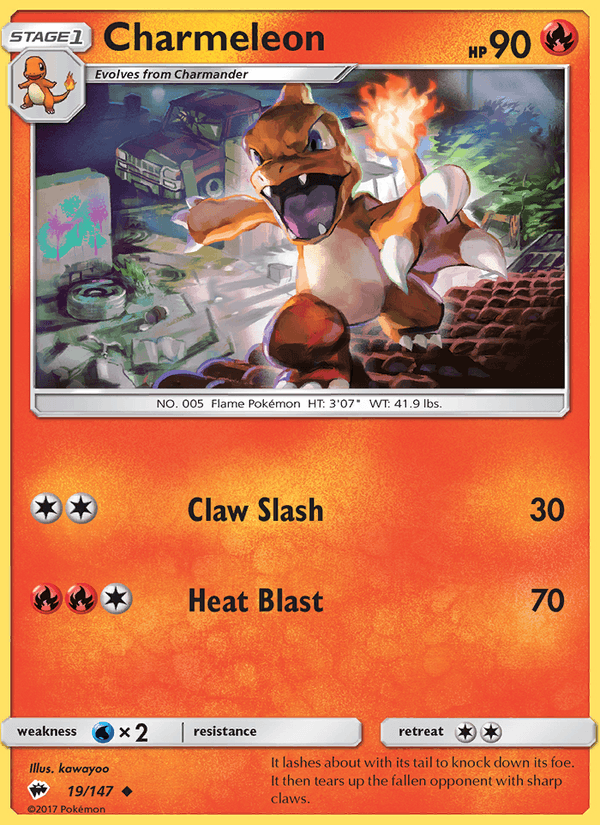 Charmeleon - Burning Shadows 019/147