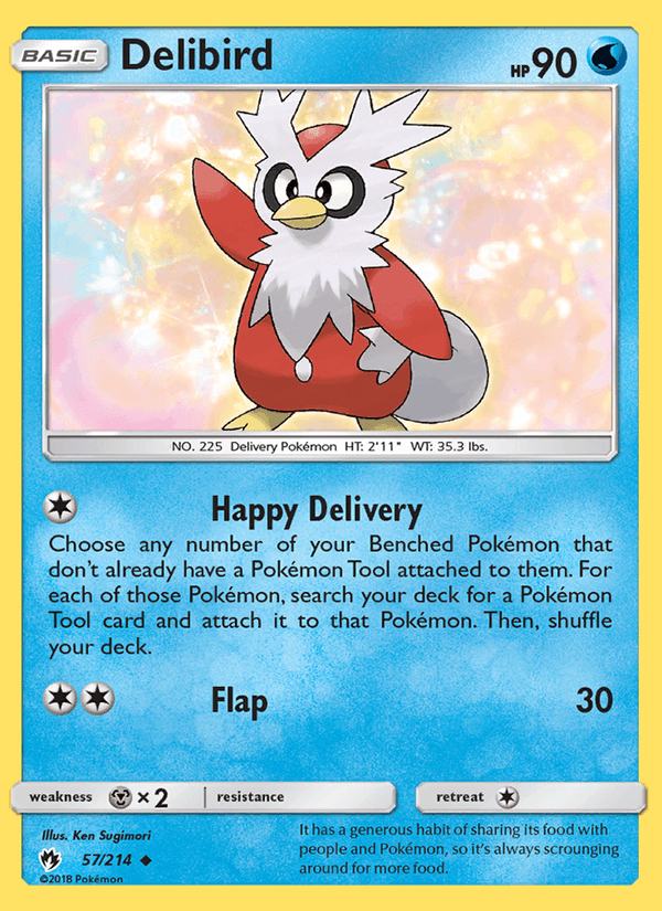 Delibird - Lost Thunder 057/214