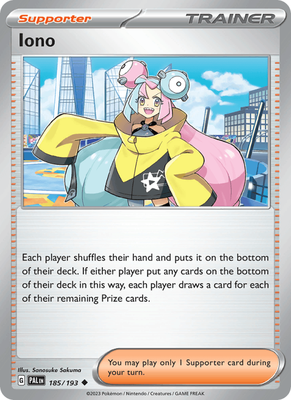 Iono - Paldea Evolved 185/193