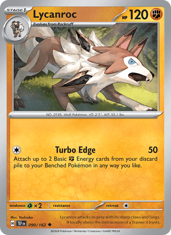Lycanroc - Temporal Forces 090/162