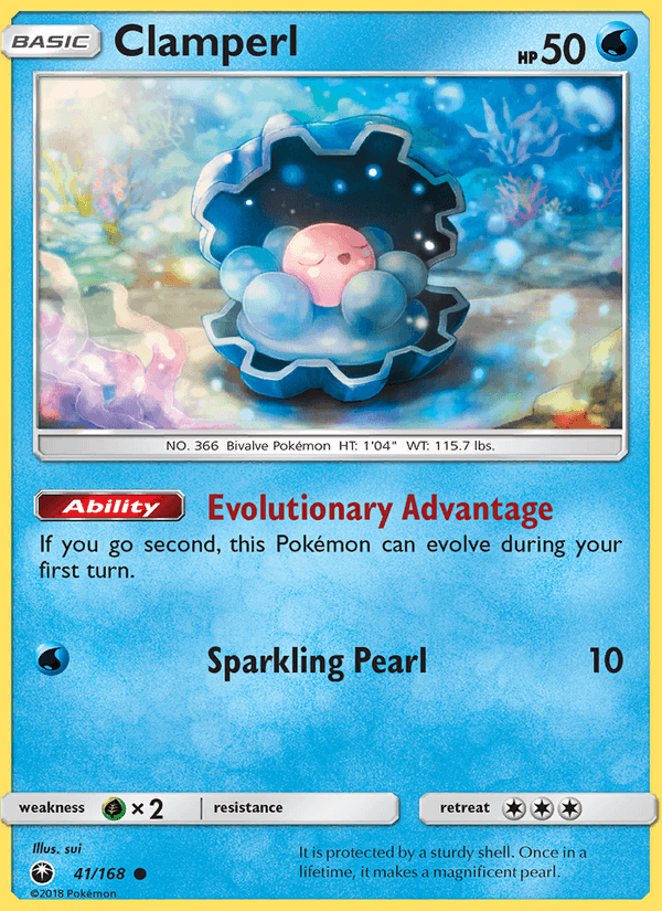 Clamperl - Celestial Storm 041/168