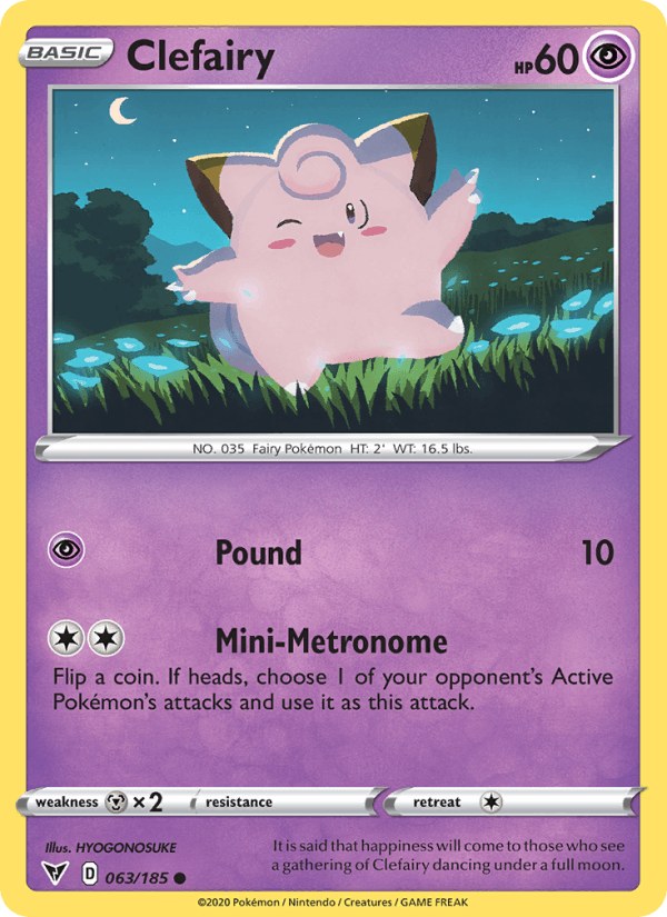 Clefairy - Vivid Voltage 063/185