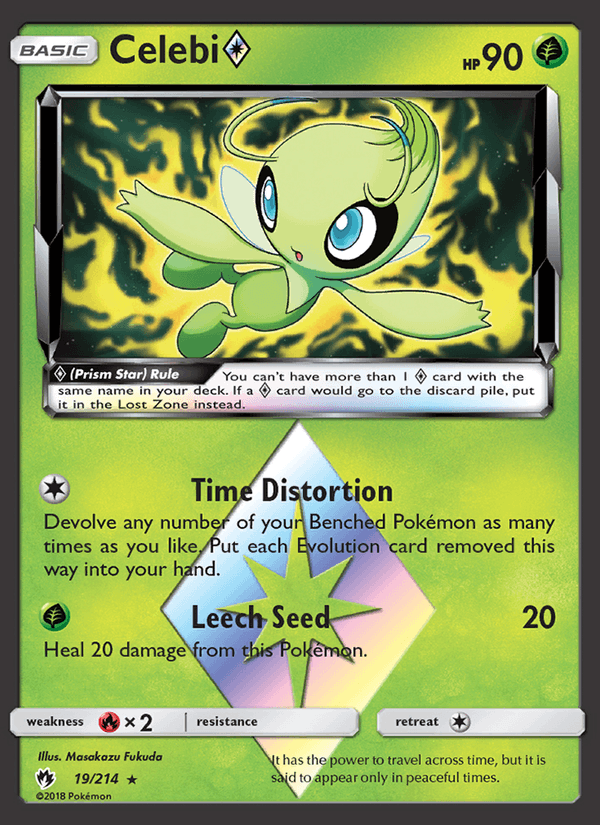 Celebi ◇ - Lost Thunder 019/214