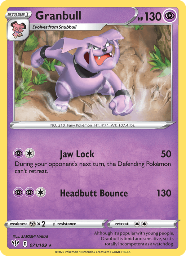 Granbull - Darkness Ablaze 071/189