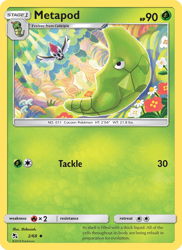 Metapod - Hidden Fates 002/068