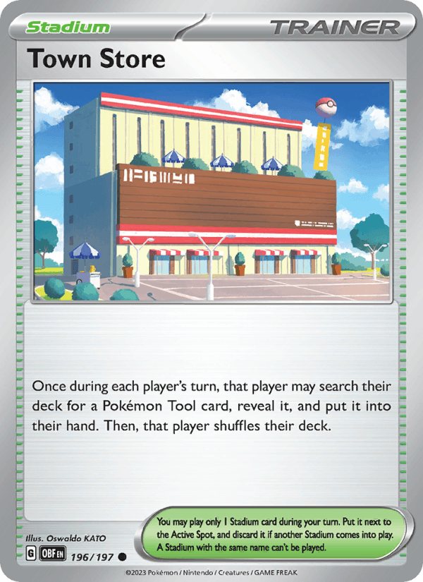 Town Store - Obsidian Flames 196/197