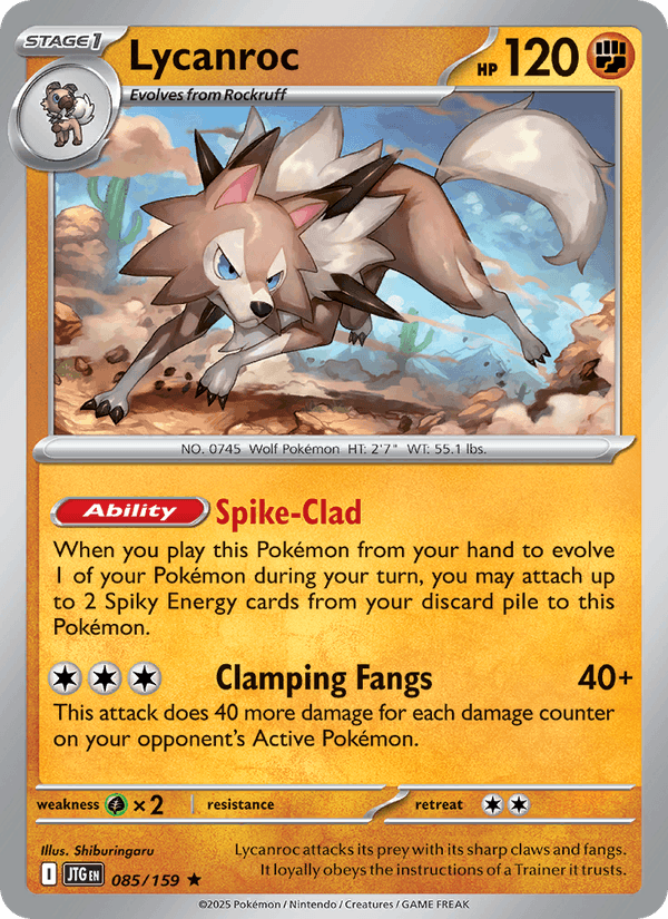 Lycanroc - Journey Together 085/159