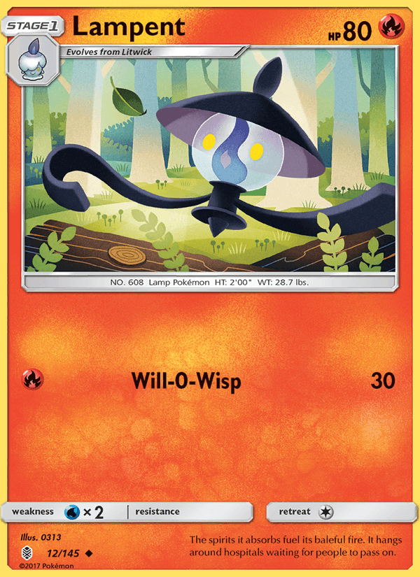 Lampent - Guardians Rising 012/145