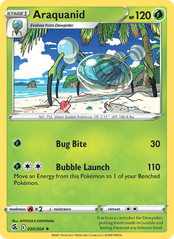 Araquanid - Fusion Strike 020/264