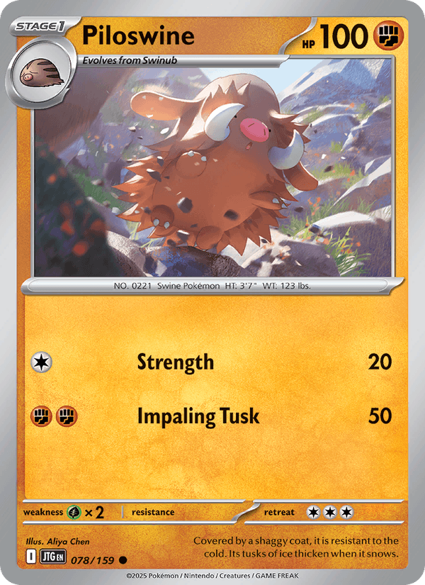 Piloswine - Journey Together 078/159