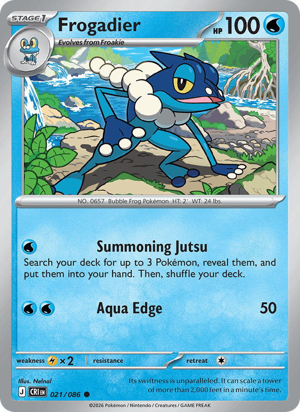Frogadier - Chaos Rising 021/086