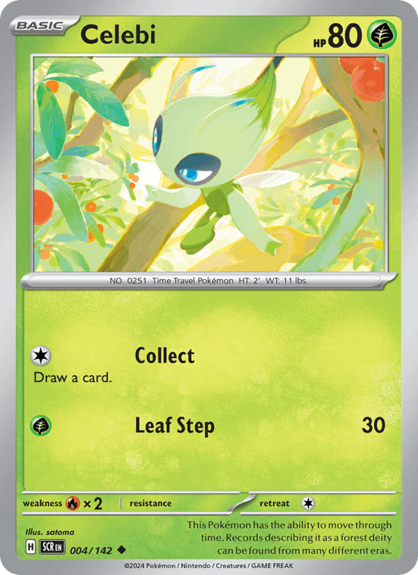 Celebi - Stellar Crown 004/142