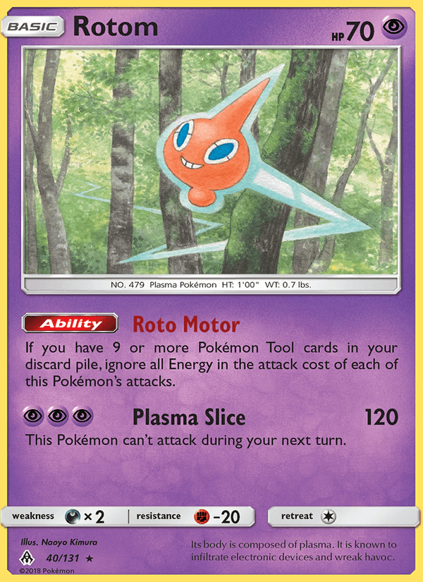 Rotom - Forbidden Light 040/131