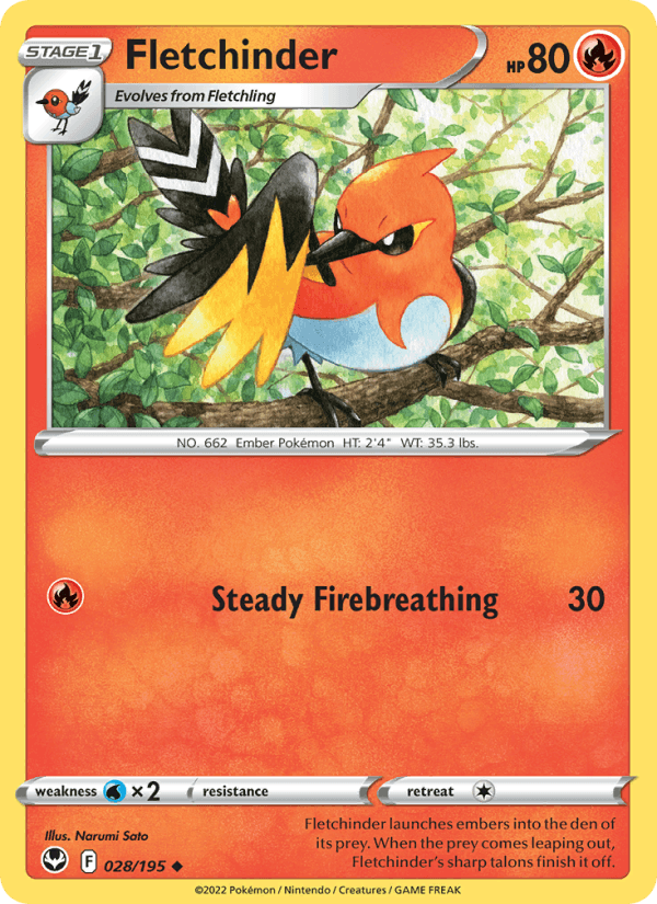 Fletchinder - Silver Tempest 028/195