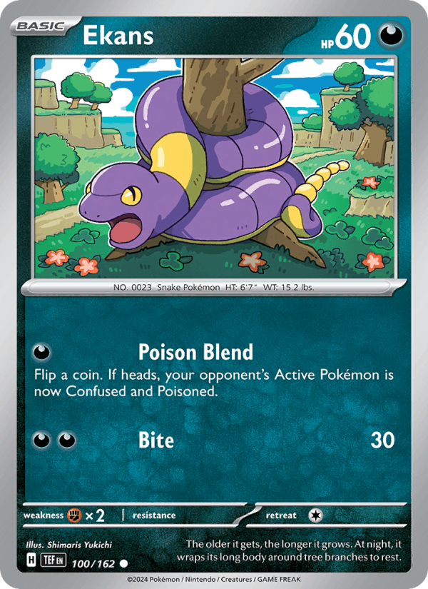 Ekans - Temporal Forces 100/162