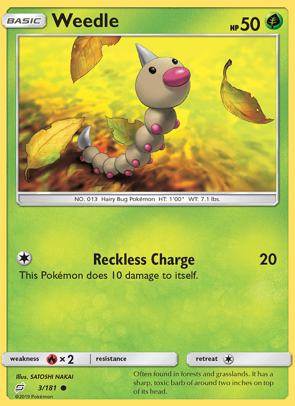 Weedle - Team Up 003/181
