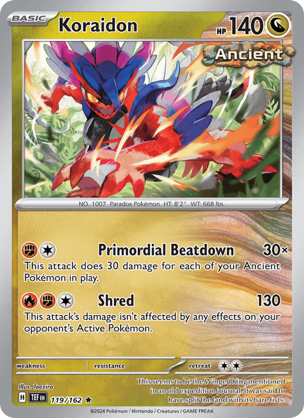 Koraidon - Temporal Forces 119/162