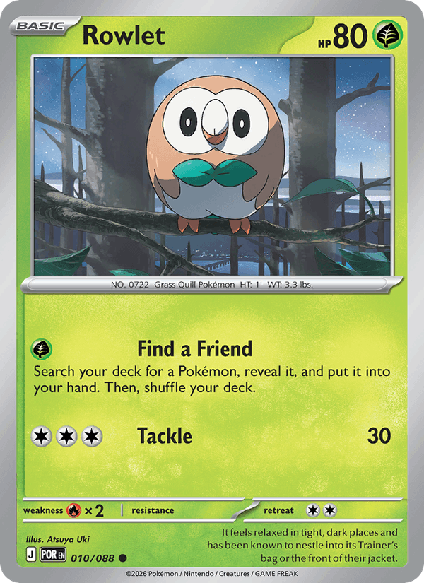Rowlet - Perfect Order 010/088