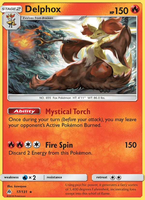 Delphox - Forbidden Light 017/131