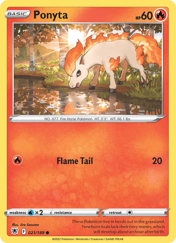 Ponyta - Astral Radiance 021/189