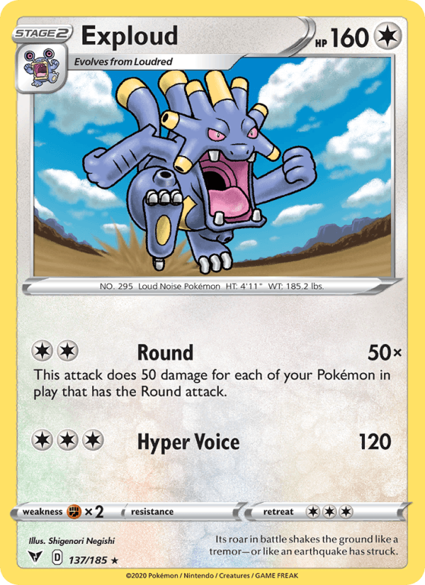 Exploud - Vivid Voltage 137/185