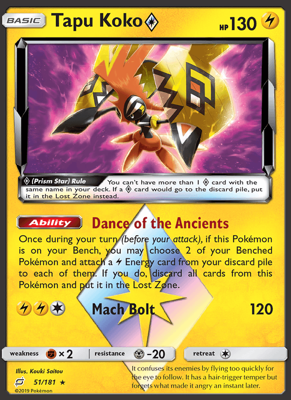 Tapu Koko ◇ - Team Up 051/181
