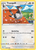 Tranquill - Pokémon GO 062/078