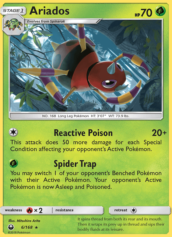 Ariados - Celestial Storm 006/168