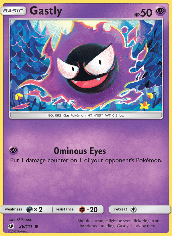 Gastly - Crimson Invasion 036/111