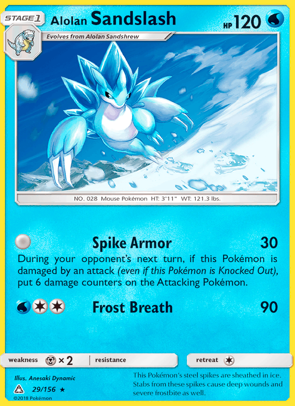 Alolan Sandslash - Ultra Prism 029/156